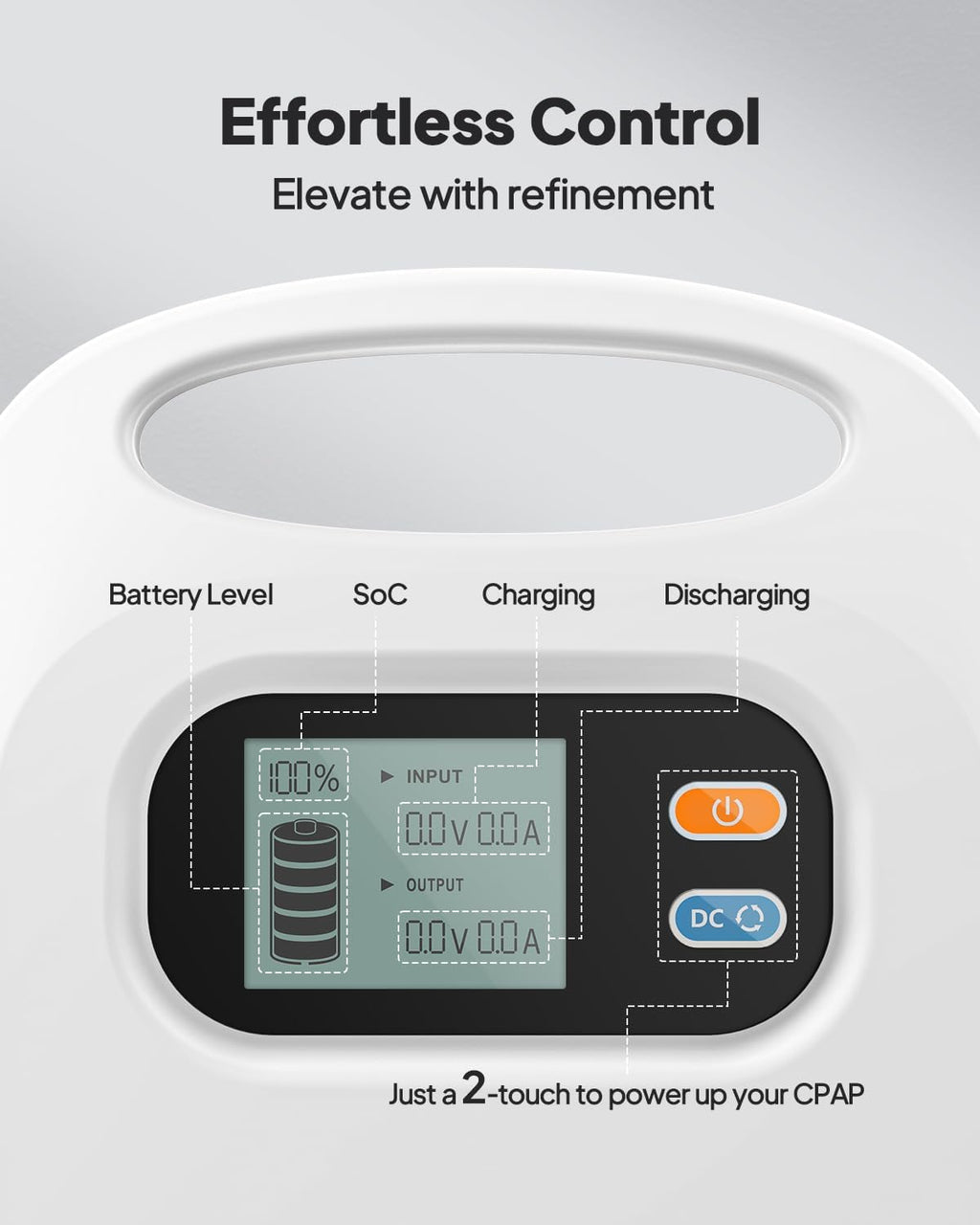 297Wh CPAP Battery Backup Power Bank N46824