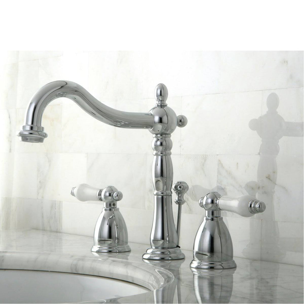 8x22 Widespread Bathroom Faucet, Brushed Nickel I3162
