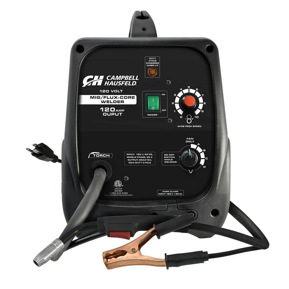 120 Amp Wire Feed Welder with Accessories Y249