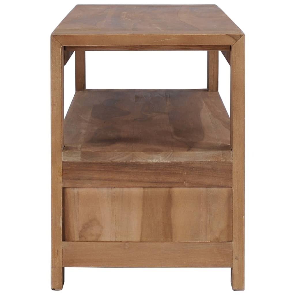 TV Cabinet Solid Teak Wood L64792