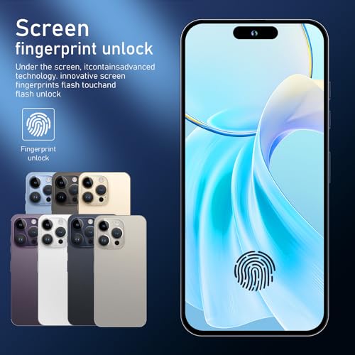 6+256GB Unlocked Android Smartphone, 5G, Purple H725