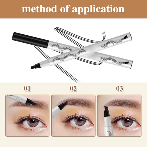 4 Tip Microblade Brow Pen (Light Brown) B65821