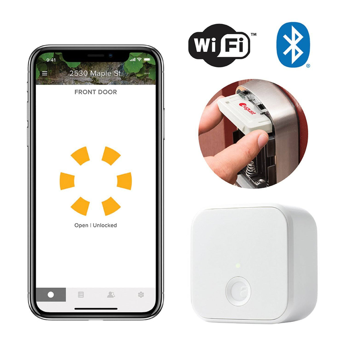 Key-Free Touchscreen Lock in Black G309516