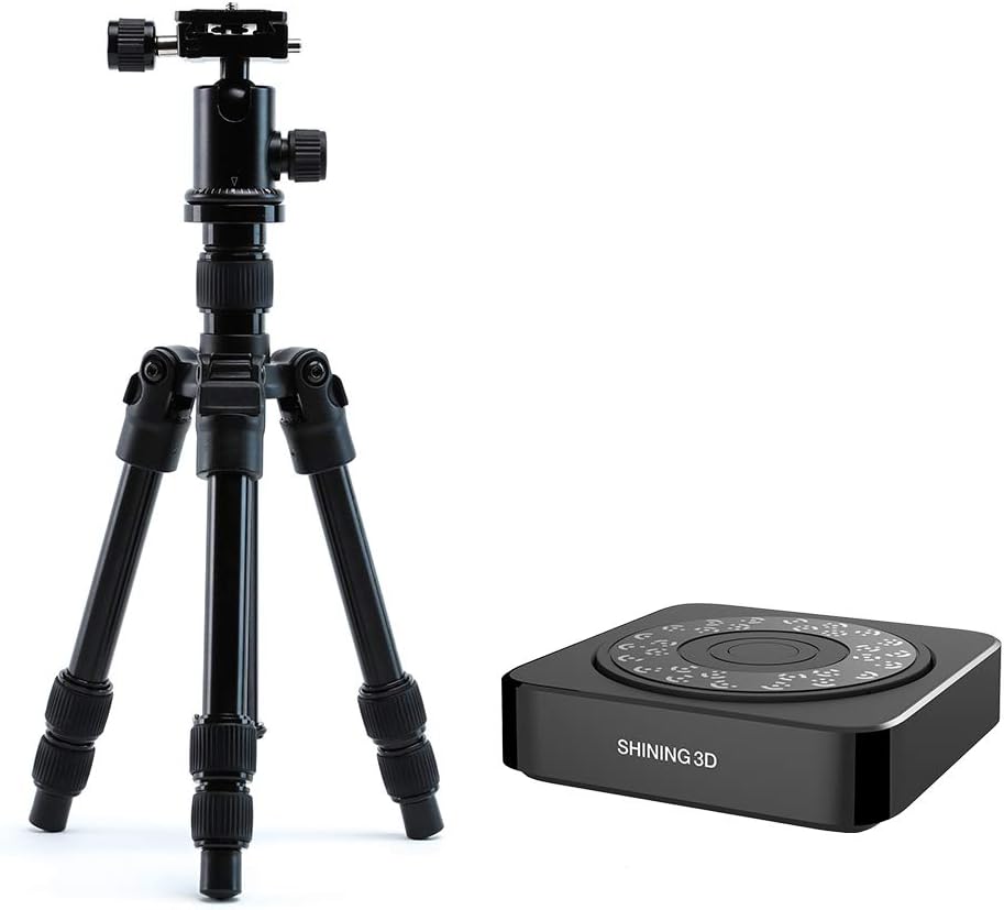 Tripod and Turntable for 3D Scanner J449