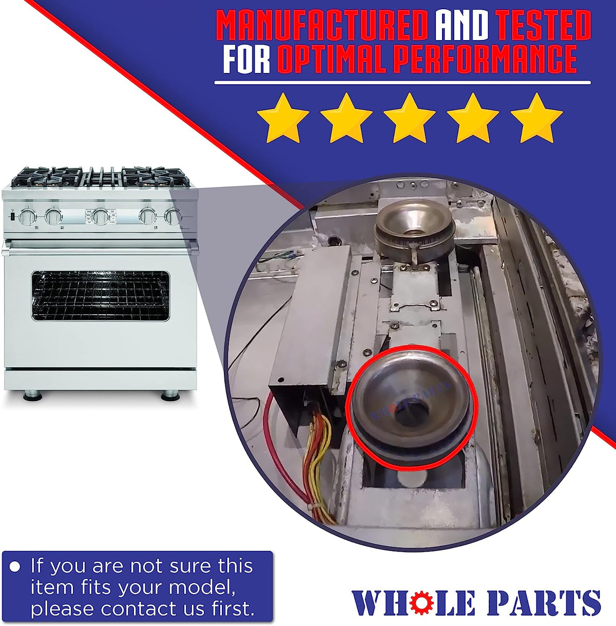 Top Front Burner Assembly O796096