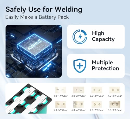 11000mAh 99 Gears Adjustable Mini Battery Spot Welder U180333