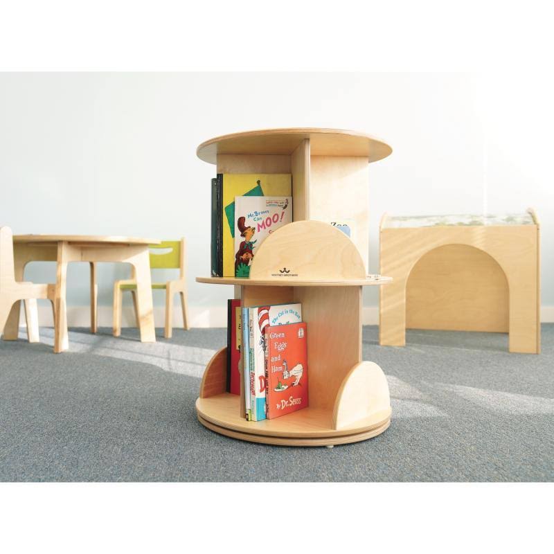 Two Level Book Carousel Q6719
