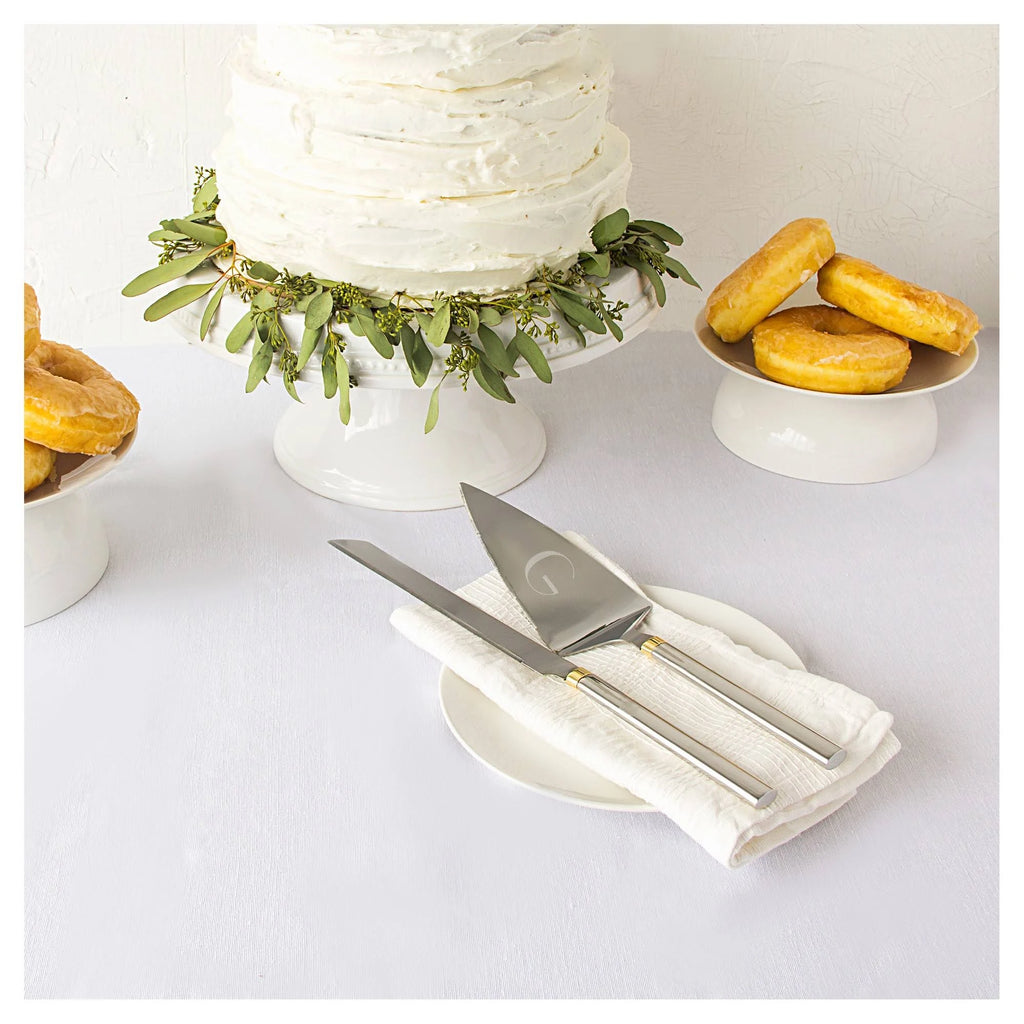 Golden Cake Serving Set E626