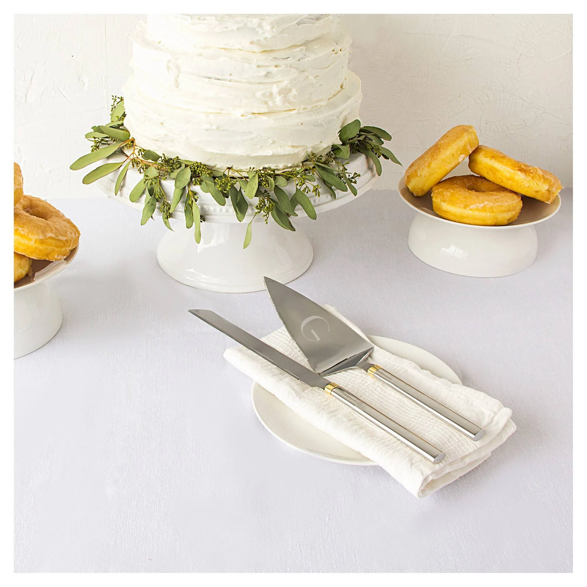 Golden Cake Serving Set E626