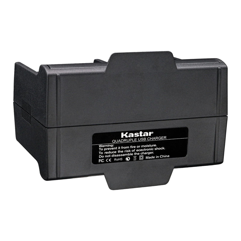 3-Pack Battery and Quadruple Charger W8474