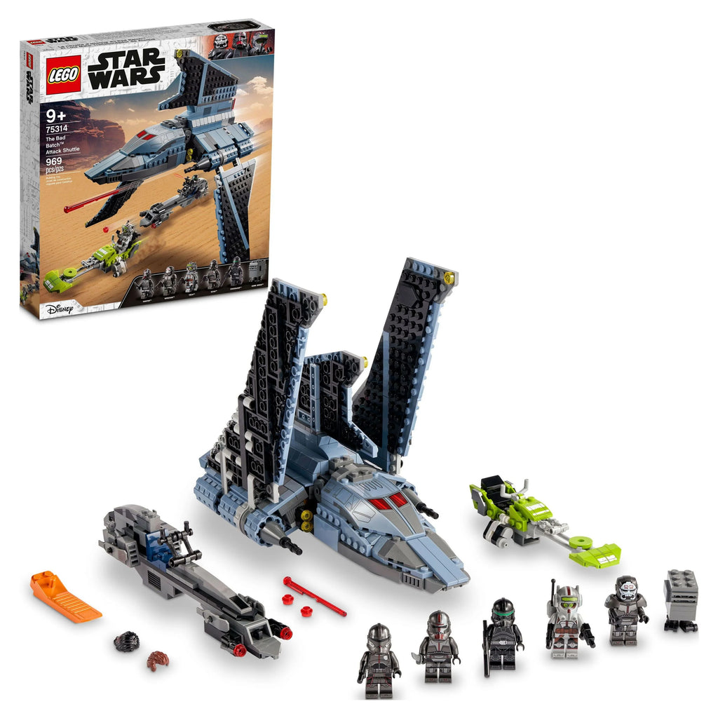 LEGO Star Wars Attack Shuttle Building Toy Set (969 Pieces) J16282