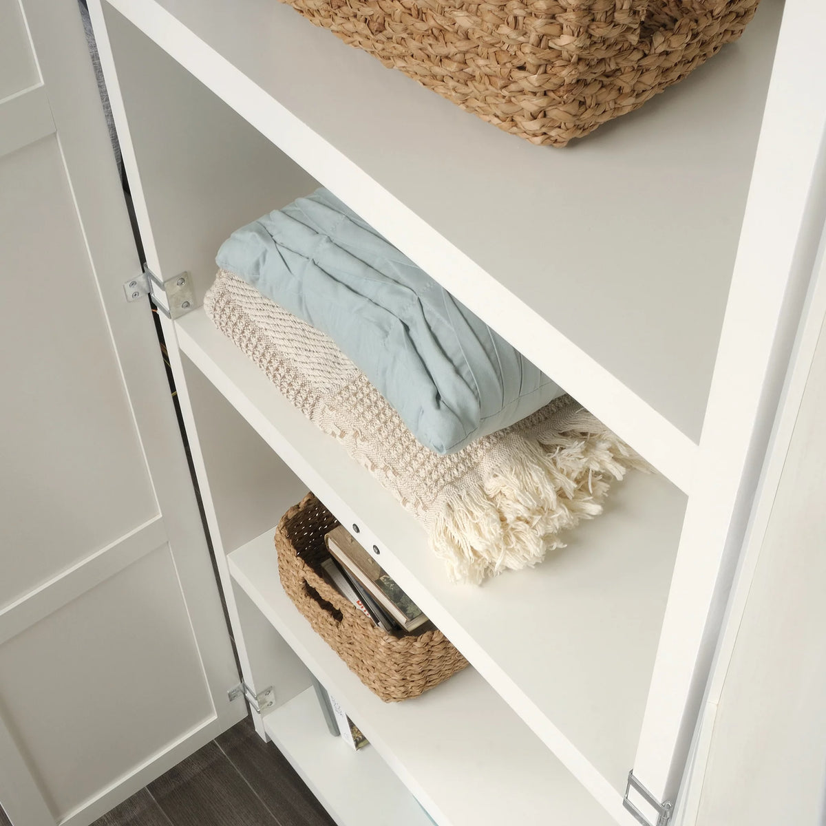 69" Tall 4-Shelf Wood Storage Cabinet X307