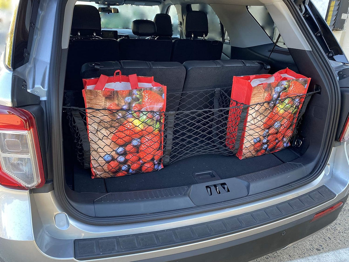 Trunk Cargo Net with 3 Pockets for Ford Explorer M36412