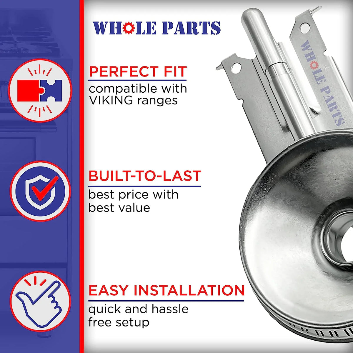Top Front Burner Assembly O796096