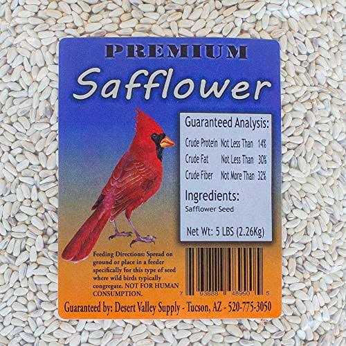 Safflower Seeds Wild Bird Food F200