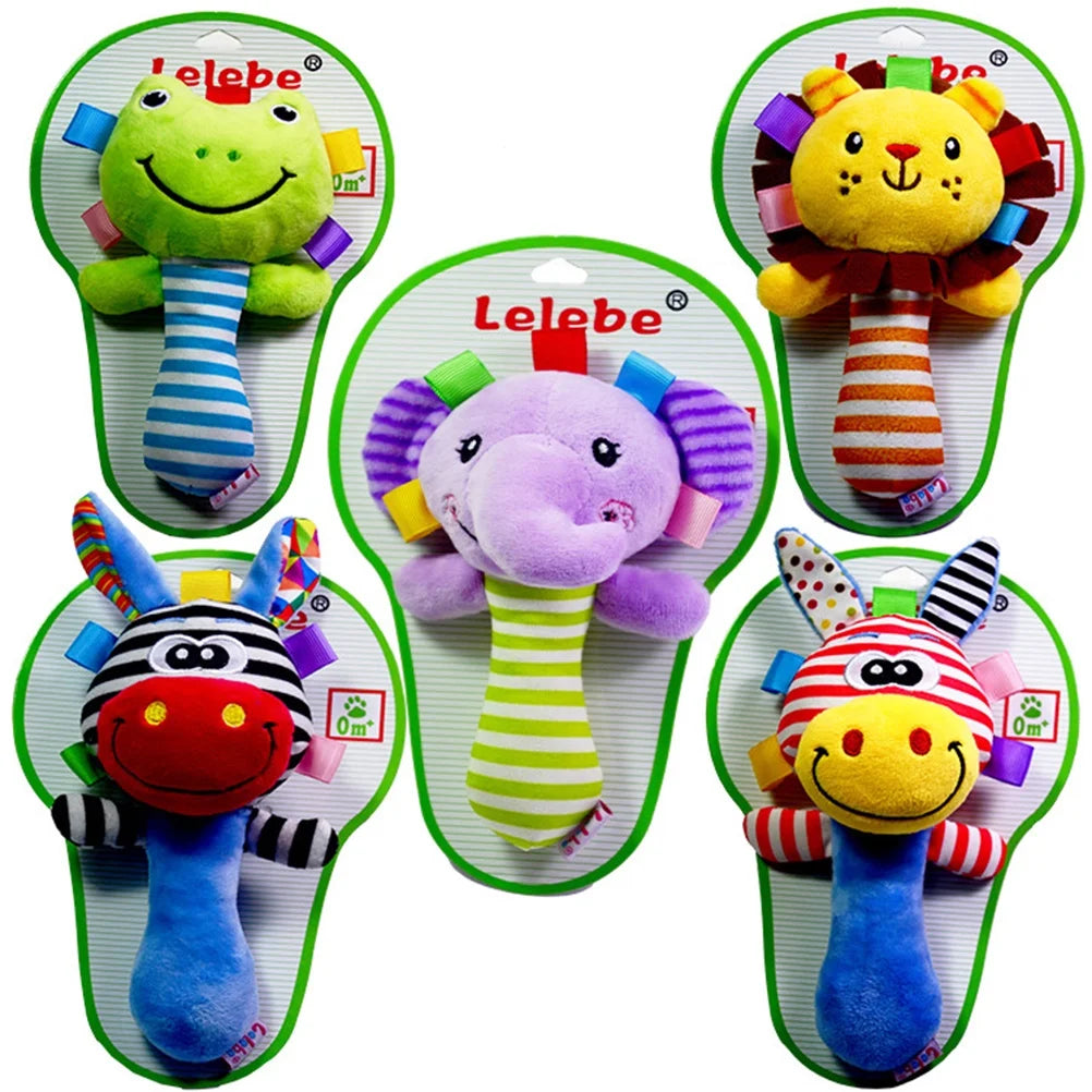 Giraffe Plush Rattle Toy for Infant U588