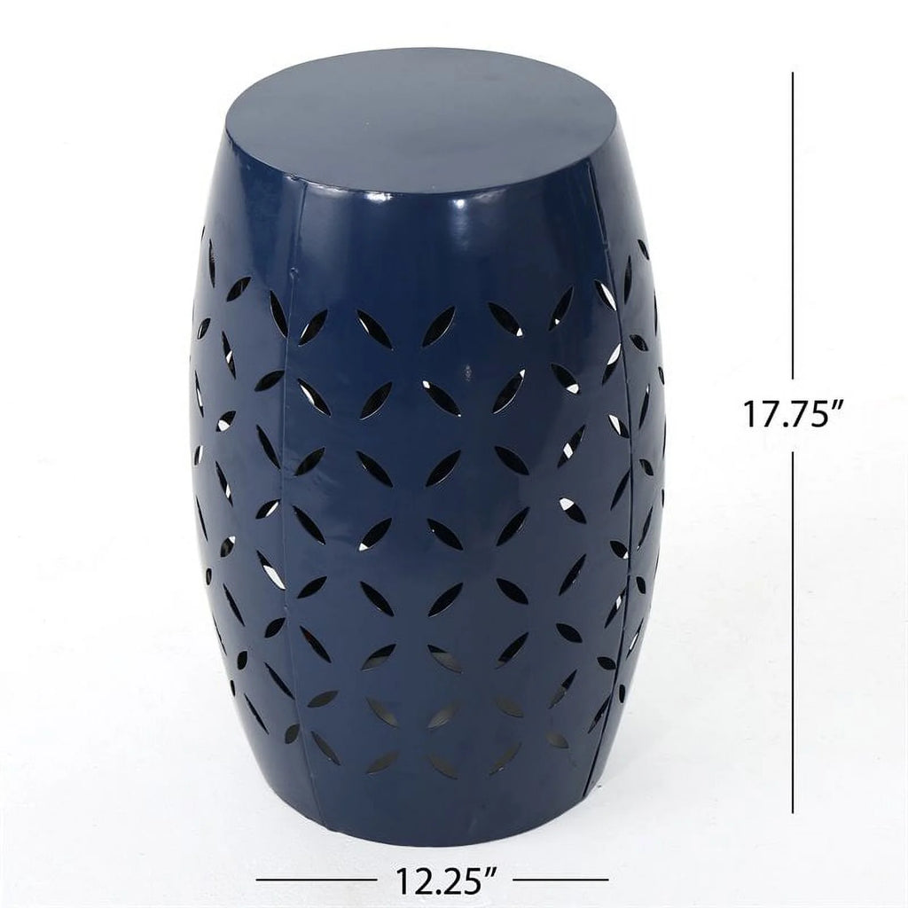 12" Iron Outdoor Side Table M69305