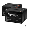 12V 7Ah Battery 4 Pack P423