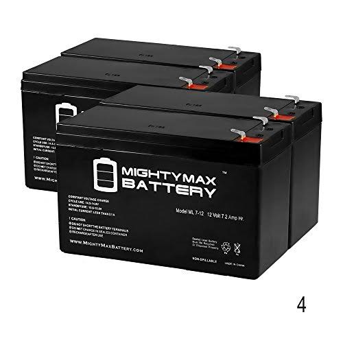 12V 7Ah Battery 4 Pack P423