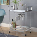 Gold Flamingo Bar Cart M5803