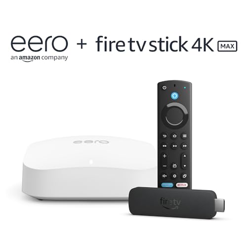 Mesh Wi-Fi router with Fire TV Stick 4K Max F272100