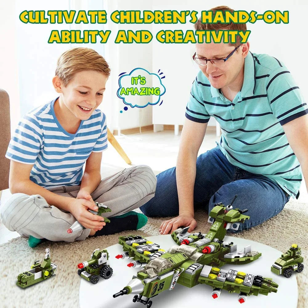 576 PCS 25-in-1 STEM Building Blocks Kits R350612