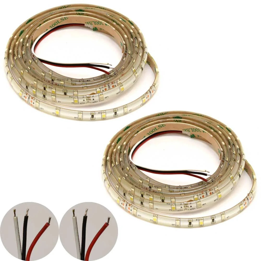 White Blue 12 FT LED Light Strip Kit N78806