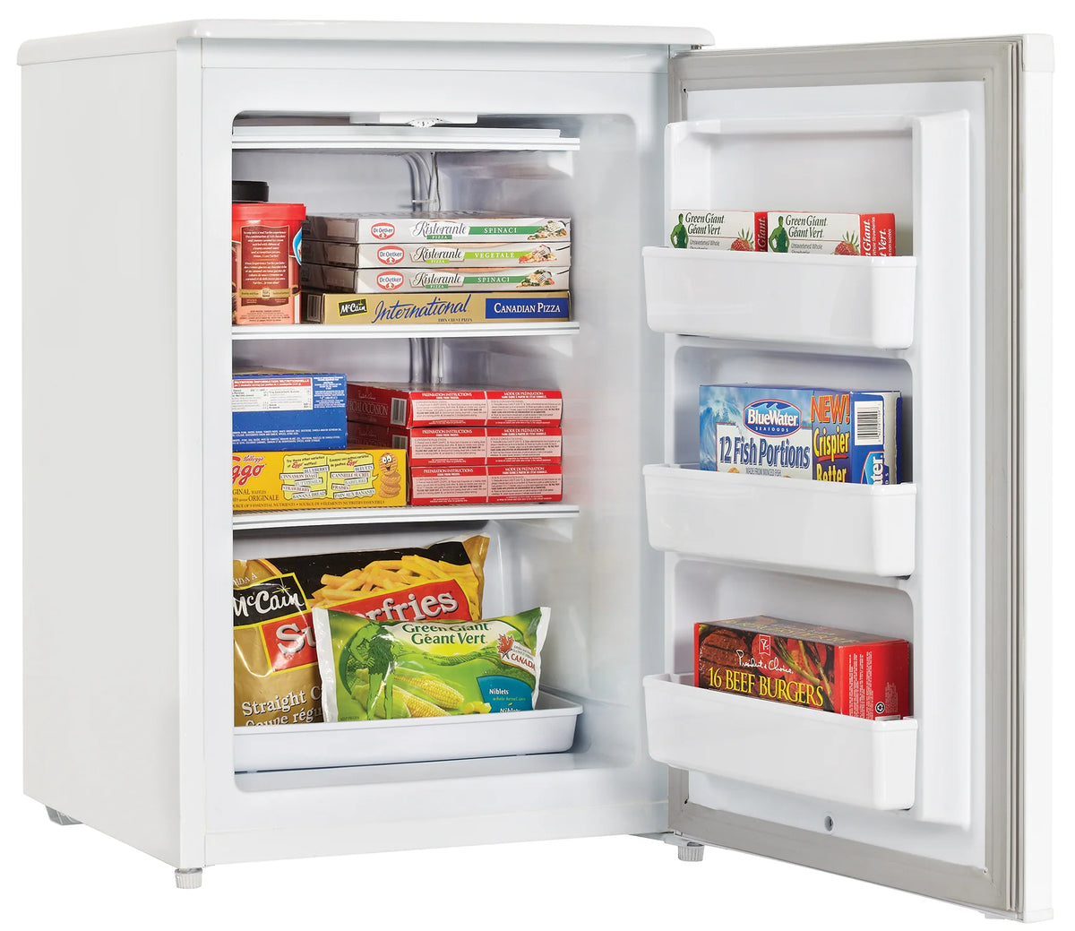 White 4.3 Cu. ft. Upright Freezer M8210