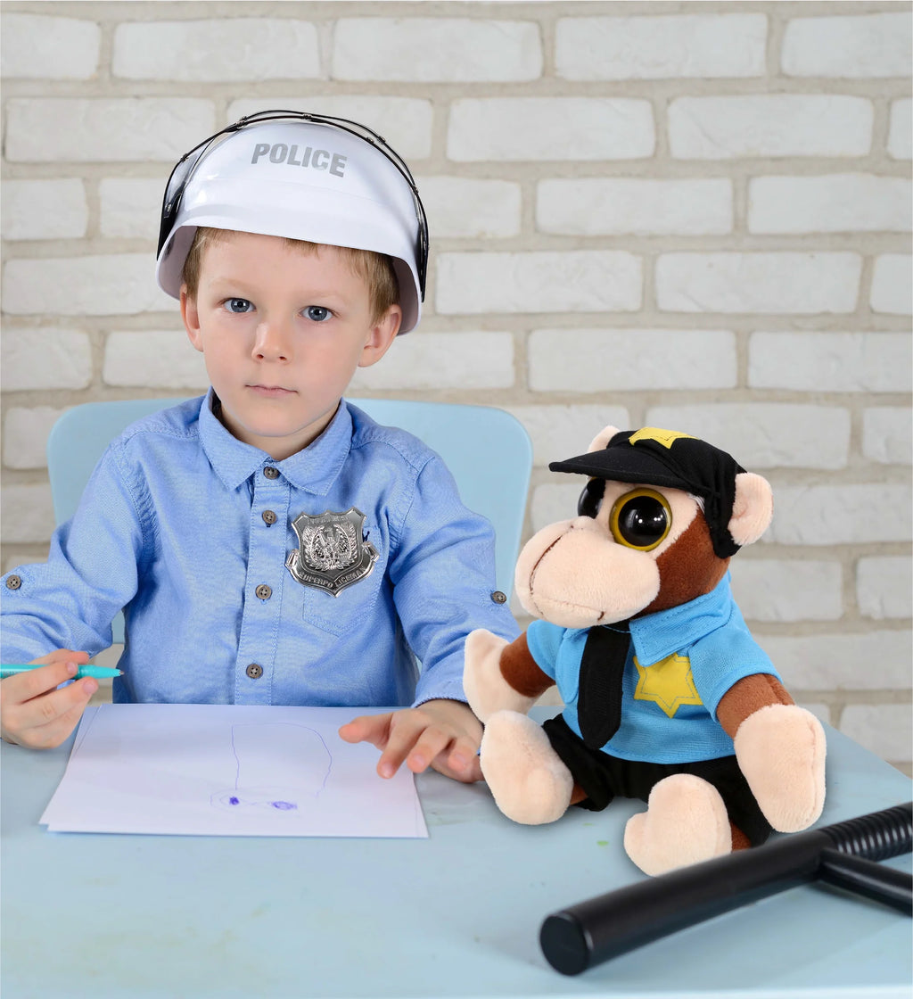 6 Inches Police Officer Plush Toy U26964