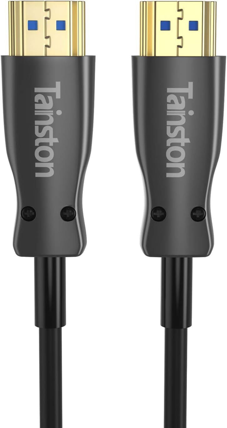 Fiber Optic HDMI Cable 50 ft 18Gbps 4K 60Hz HDR D243497