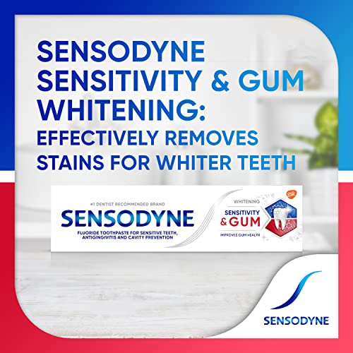 3.4 Ounces Pack of 2 Whitening Toothpaste for Sensitive Teeth B429953