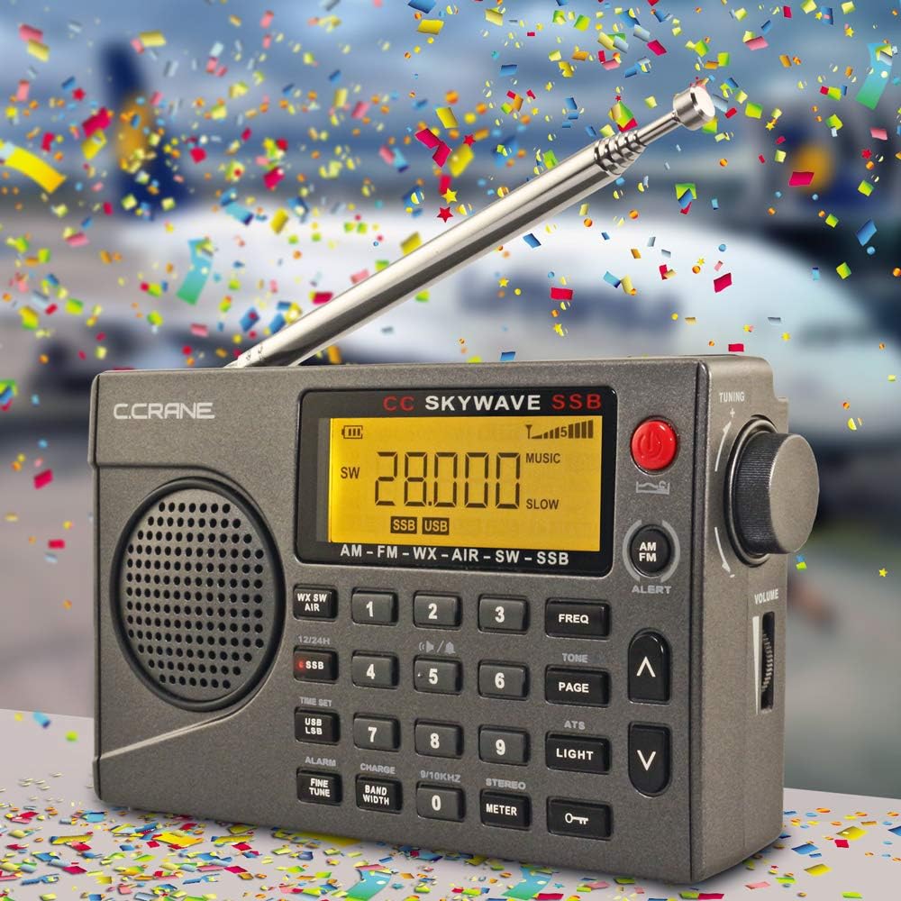 Small Battery Operated Portable Travel Radio L98338