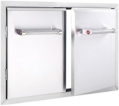 Stainless Double Access Door J859