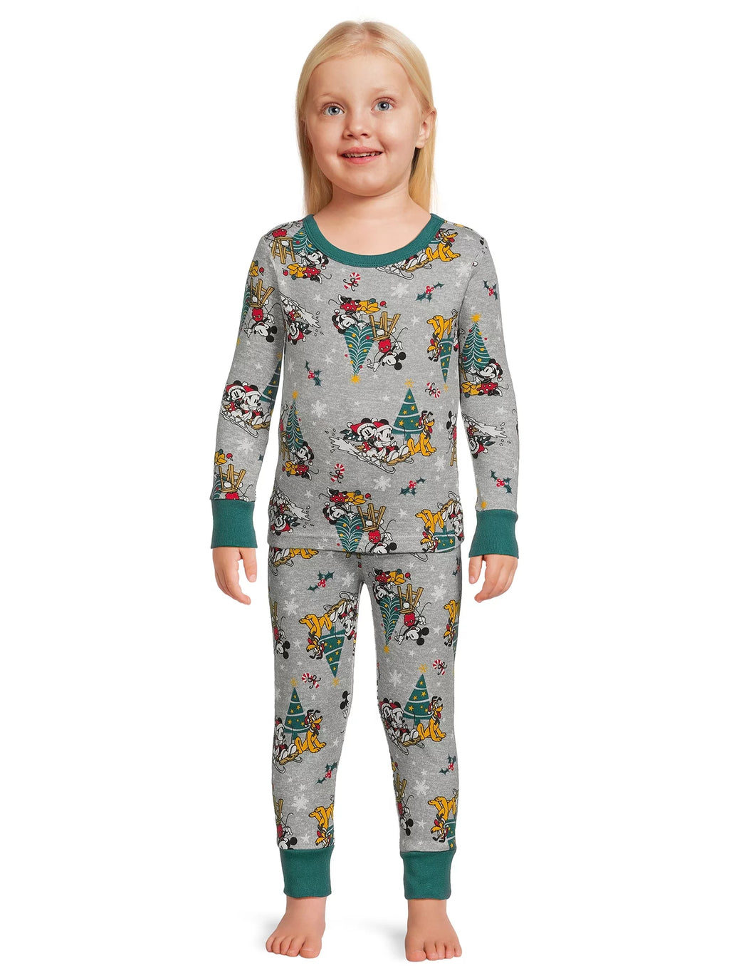 2-Piece Toddler Long Sleeve Pajama Set I5420