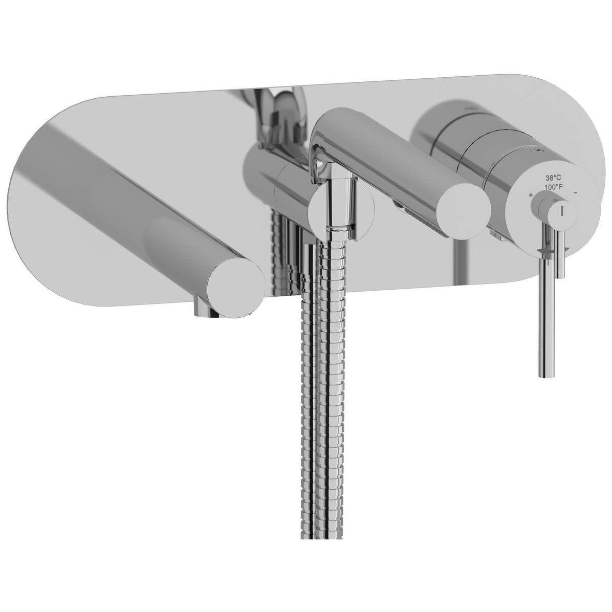 Chrome Wall Mount Tub Filler M977619
