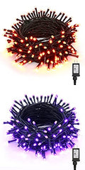 240 LED 78.74ft Orange Purple String Lights X672
