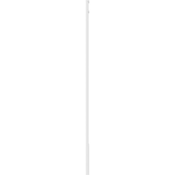 Fluted PVC Pilaster with Decorative Capital & Base (Pair) X402