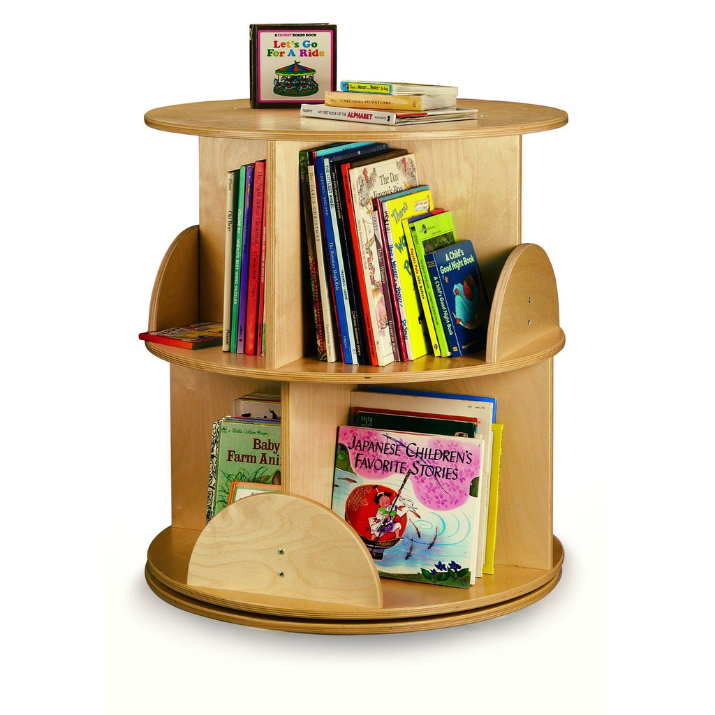 Two Level Book Carousel Q6719