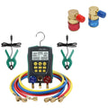 Digital Manifold Gauge Set with Quick Coupler Adapter O869