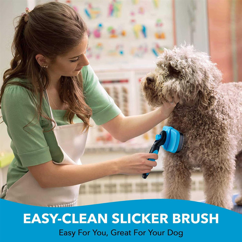 Self Cleaning Dog Slicker Brush M64617
