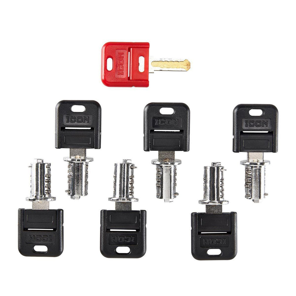 Toolbox Lock Set, 6 Pack F82748
