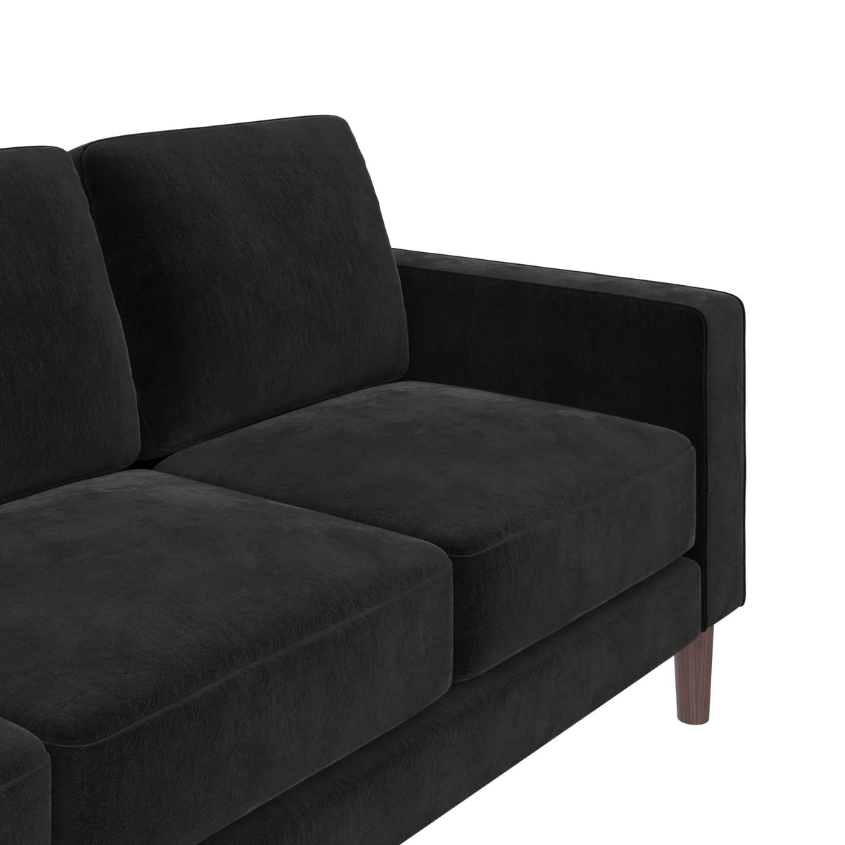 Green Velvet 3 Seater Sofa R81639