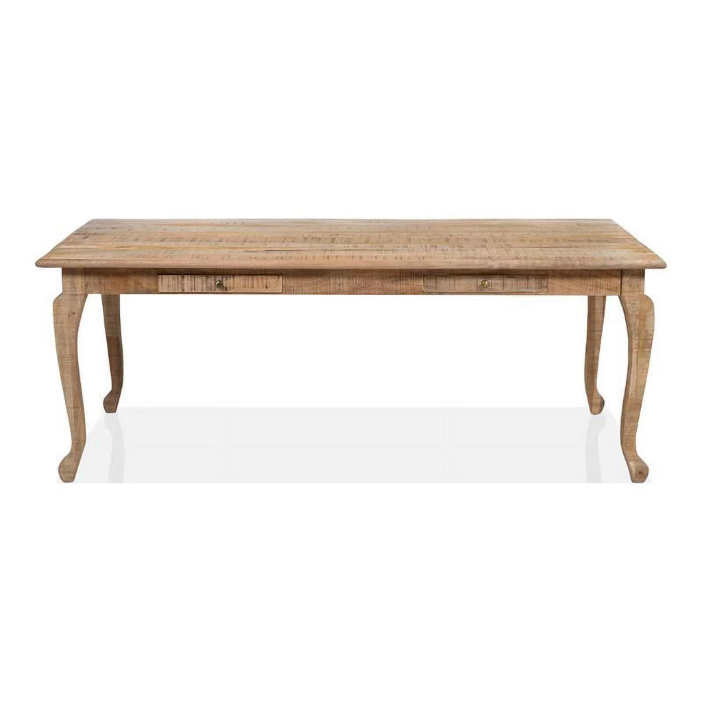 Wood 4-Drawer Dining Table O68691
