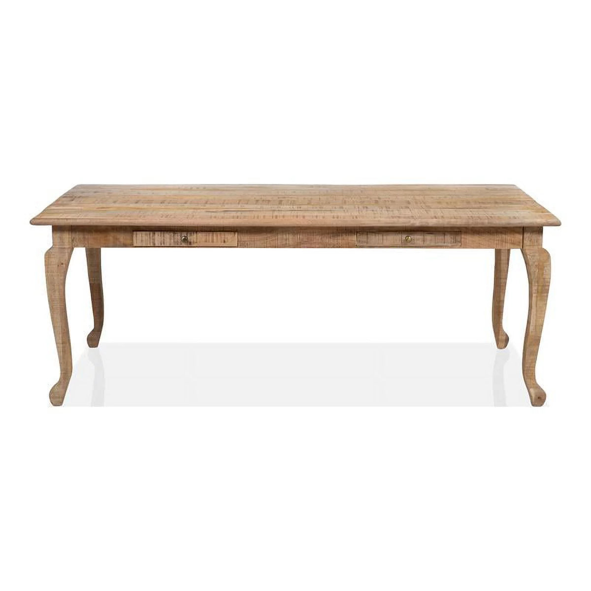 Wood 4-Drawer Dining Table O68691