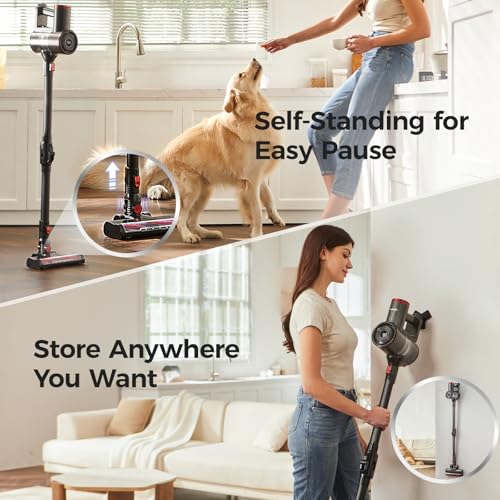 Cordless Stick Vacuum Cleaner with Bendable Wand F779060