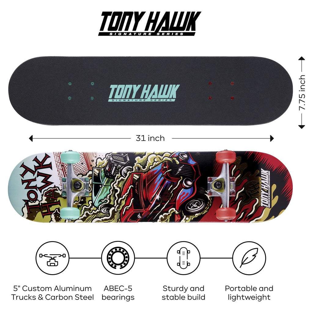 31" Popsicle Complete Skateboard with Pro Trucks Q6953