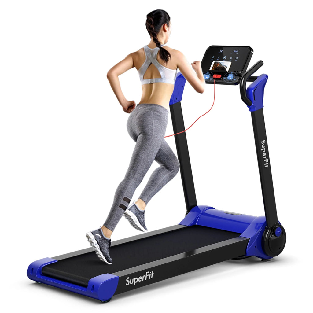 Folding 2.25HP Electric Treadmill Q282