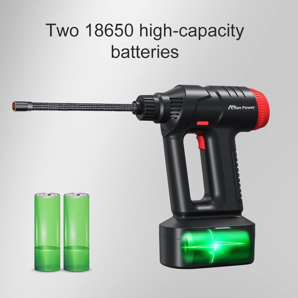 12V Cordless Tire Inflator Air Compressor with Digital Pressure Gauge U87649