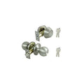 Stainless Steel Keyed Entry and Single Cylinder Deadbolt 6 Way Latch (Case of 2) S97215