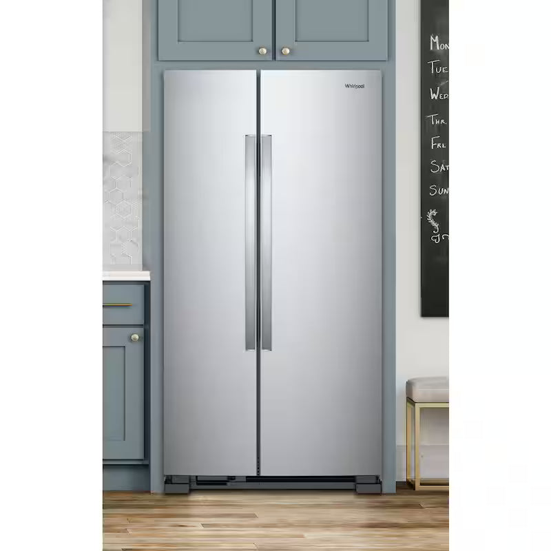 25 cu. ft. Side by Side Stainless Steel Refrigerator T45850